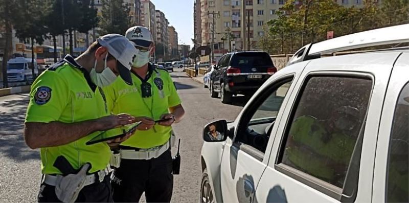 Kızıltepe’de trafik denetimi gerçekleştirildi