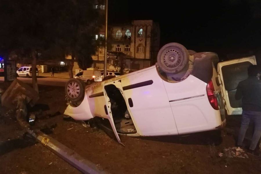Kızıltepe’de trafik kazası: 3 yaralı