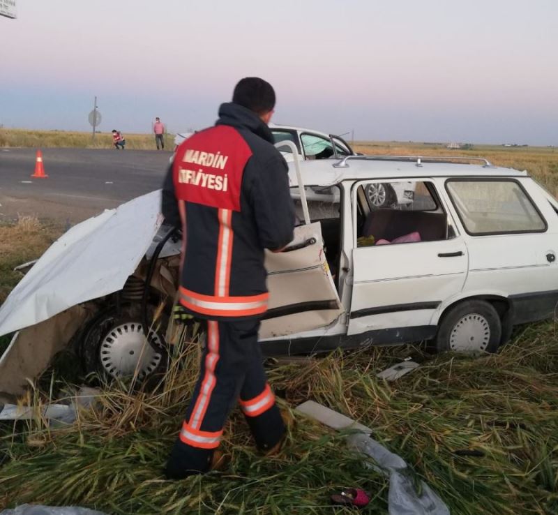 Kızıltepe’de trafik kazası: 8 yarılı