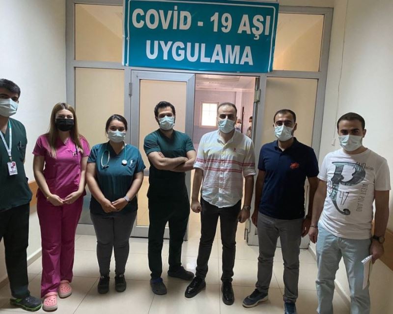 Kızıltepe’de Biontech Covid-19 aşısı uygulanmaya başlandı
