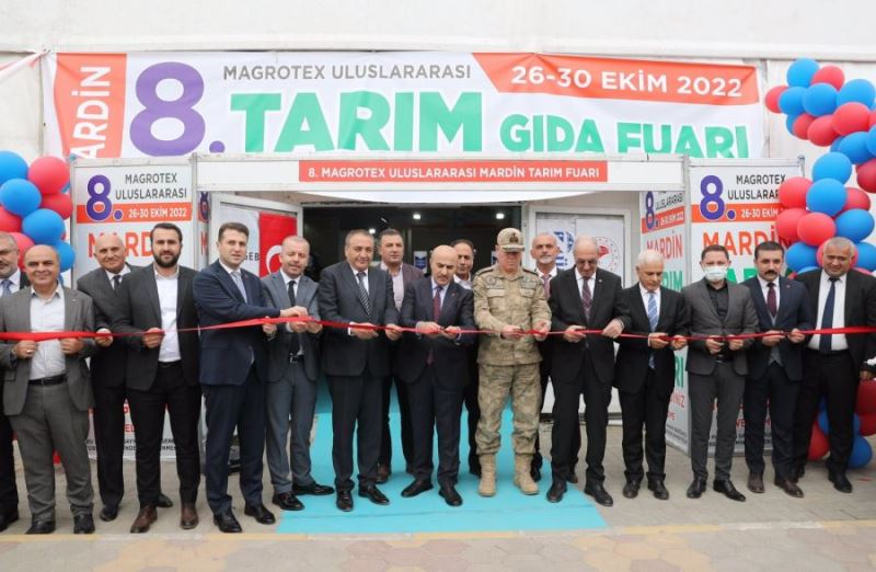 Mardin Tarım ve Hayvancılık Fuarı Açıldı