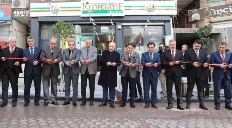 Kızıltepe’de Tarım Kooperatif Market’in ilk şubesi açıldı