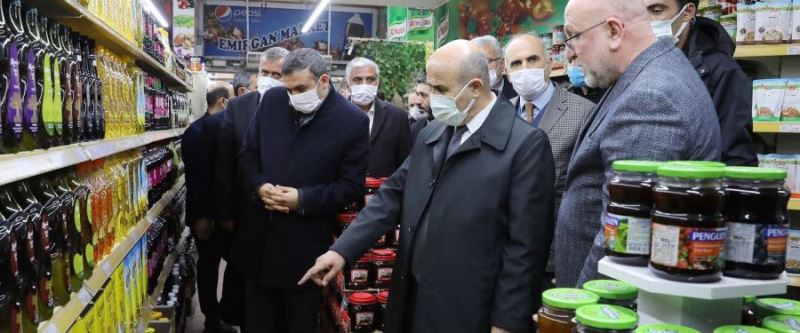 Vali Demirtaş’tan marketlere denetim