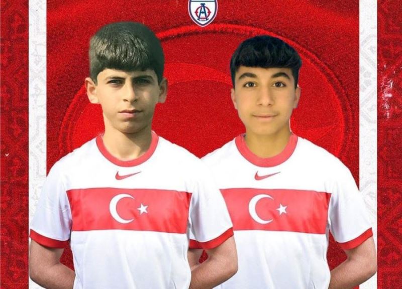 Mardin’den 2 futbolcu U14 Milli Takımın Antalya kampına davet edildi
