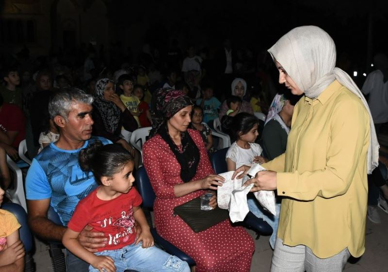 Nusaybinli Çocuklar “Açık Sinema Keyfi” Heyecanını Yaşadı