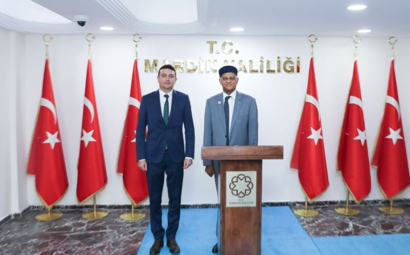 Bangladeş Ankara Büyükelçisi Mannan, Mardin Valiliği’ni Ziyaret Etti