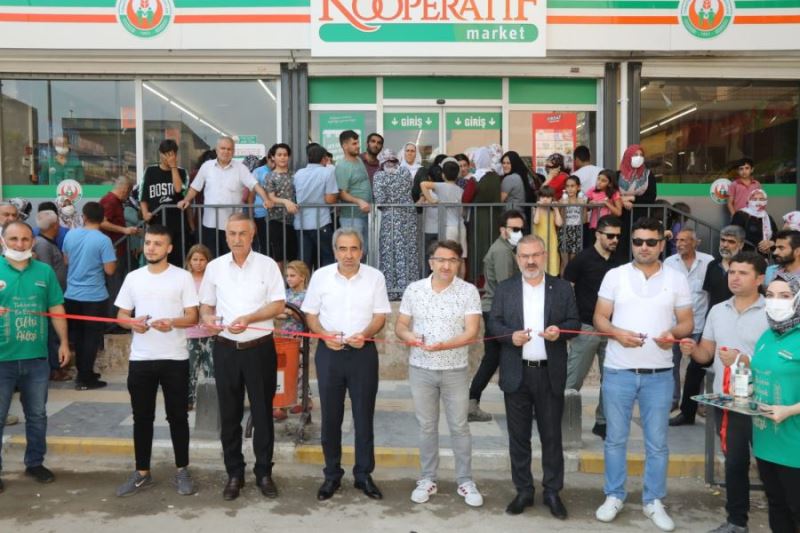 Tarım Kredi Kooperatifi satış mağazasının 3. şubesi Kızıltepe’de açıldı