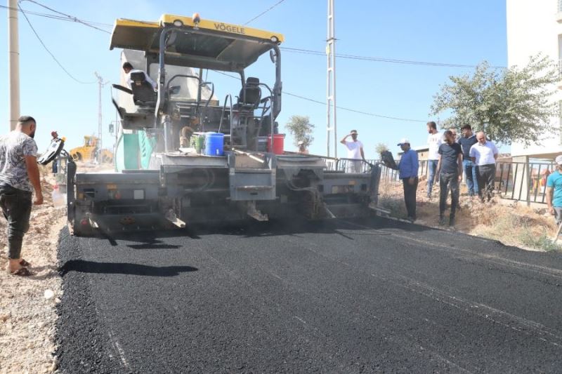 Ömerli’de asfalt çalışması