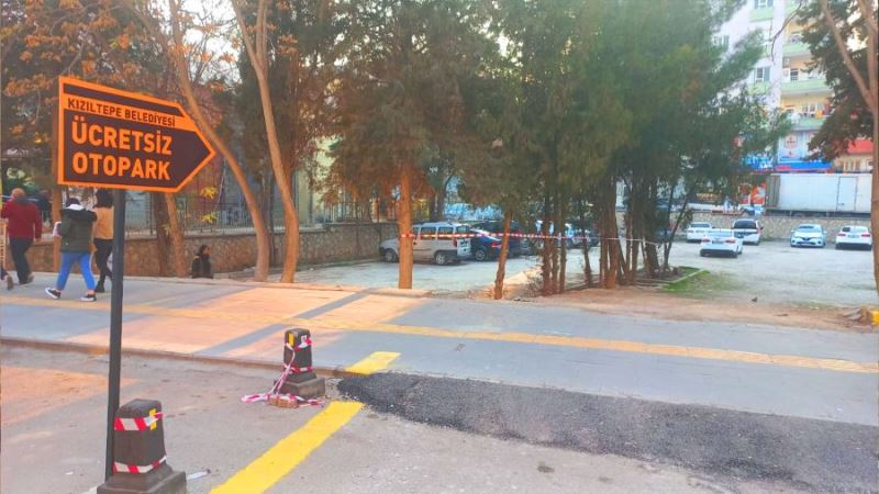 Kızıltepe’de kütüphane yapılmayınca alanı ücretsiz otopark oldu