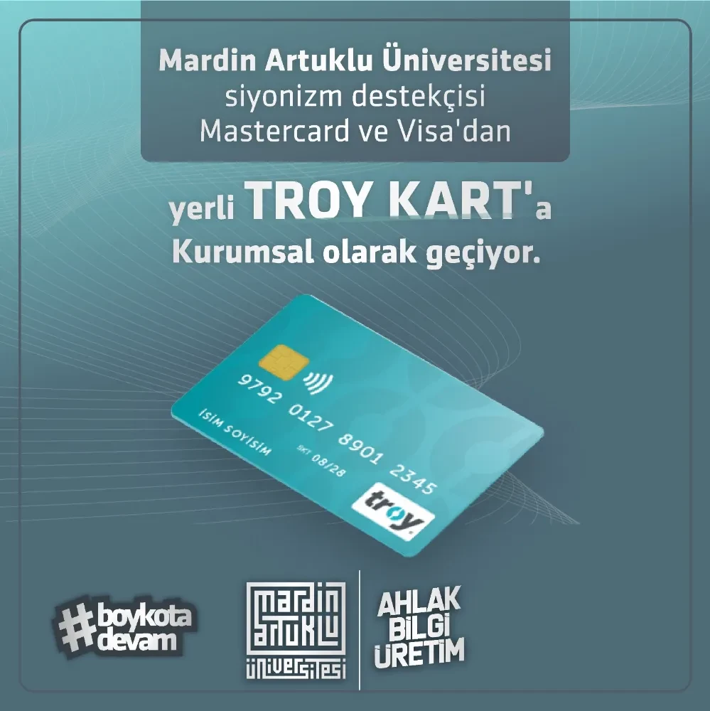 Mardin Artuklu Üniversitesinde Yerli Troy Kart Dönemi Başlıyor