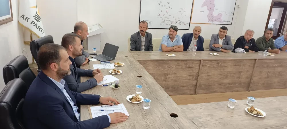 AK Parti Mardin ilçe mahalle teşkilatlarında yenilenmeye gidiyor