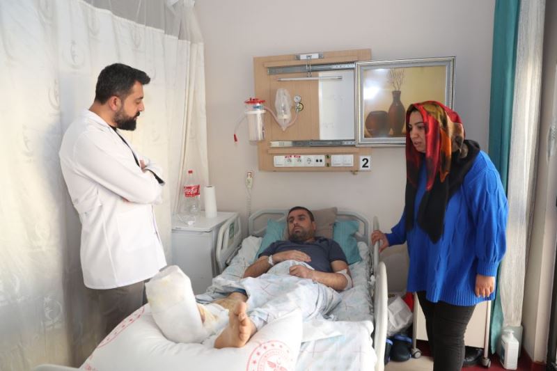 Mardin’de tedavileri devam ediyor