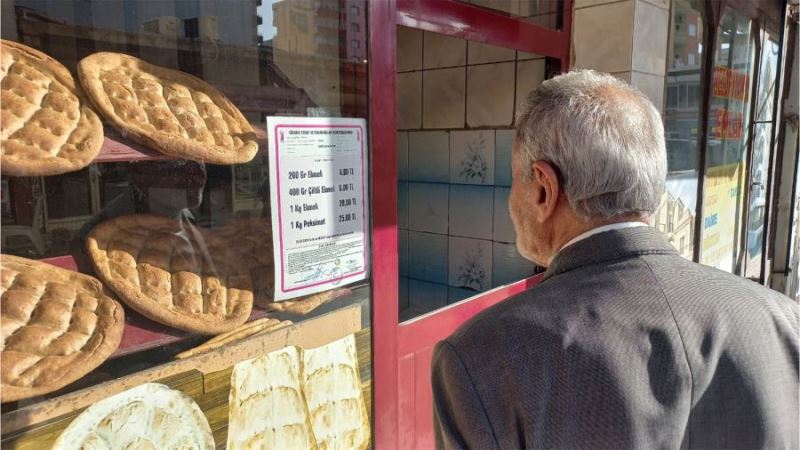 Mardin’de ekmek 8 TL oldu