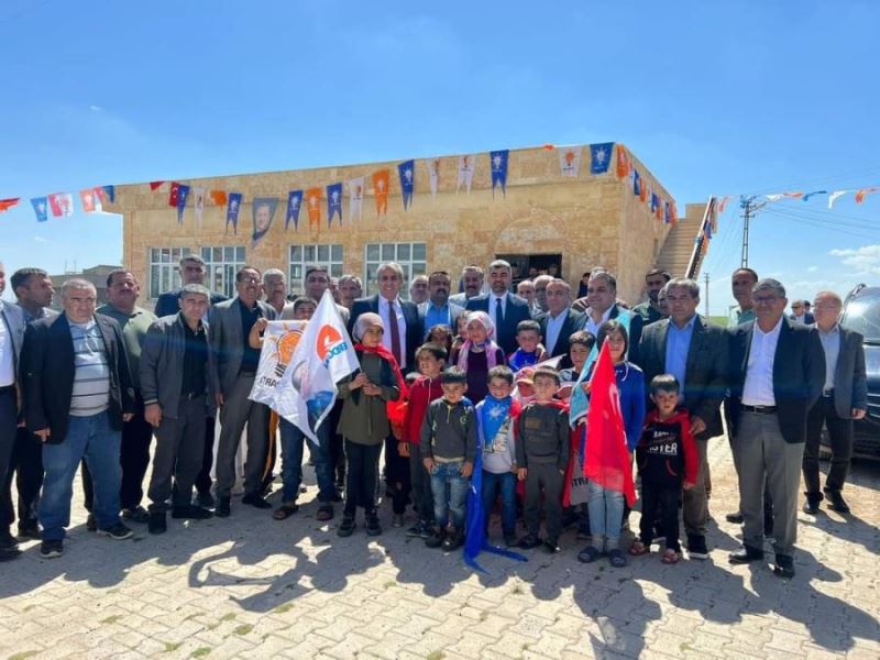 AK Parti adayı Faruk Kılıç’tan Nusaybin’e çıkarma 