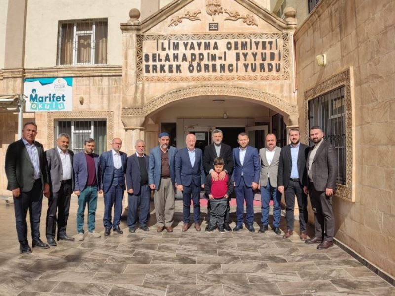 Alma, İlim Yayma Cemiyeti ve Ensar Vakfı Mardin şubelerine ziyaretlerde bulundu