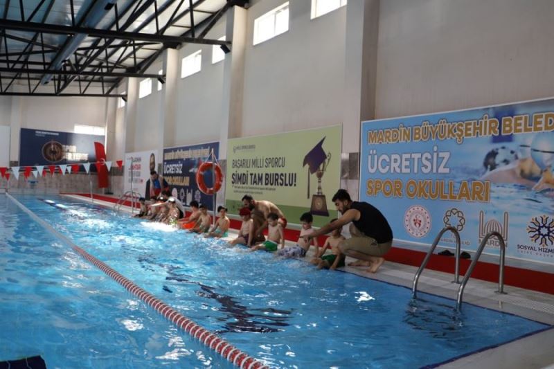 Mardin’de ücretsiz yaz spor okulları eğitimlerine başlandı