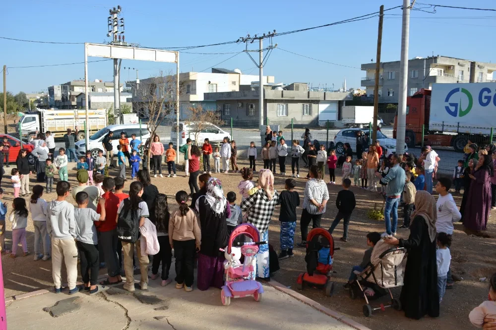 Kızıltepe Belediyesi çocuklarla bir araya geldi