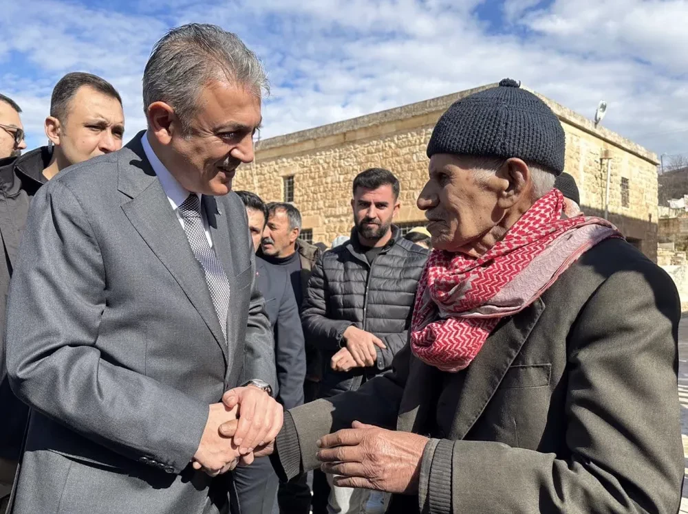 Mardin Valisi Tuncay Akkoyun’un kırsal mahalle ziyaretleri hız kesmeden sürüyor