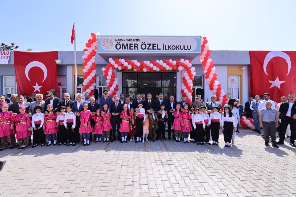 Nusaybin’de Ömer Özel İlkokulu açıldı