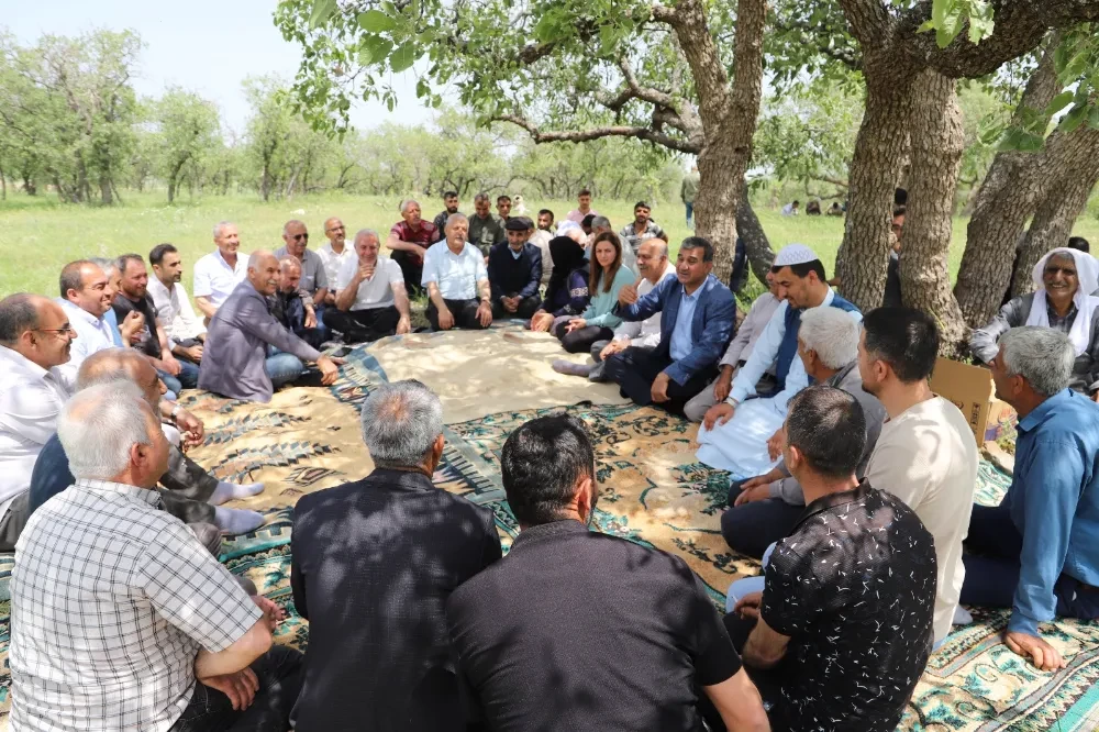 Mazıdağı Belediyesi Eşbaşkanı Uçuk, Şeyh Mehmet Türbesindeki programa katıldı