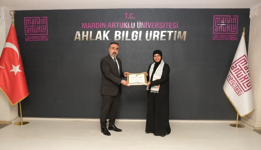 Cesaret Ödülü Sahibi Gazzeli Akademisyen MAÜ’de Göreve Başladı