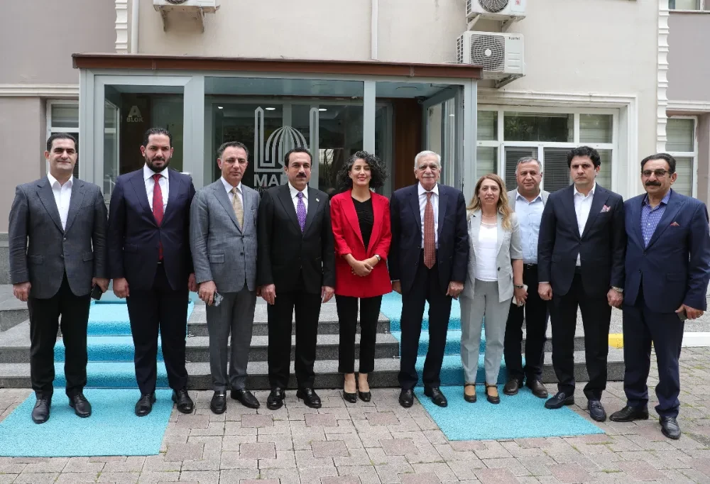 Ahmet Türk, Erbil Valisi Xoshnaw’ı ağırladı