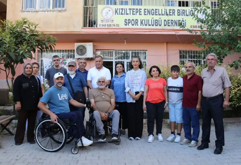 Eş Başkan Demir’den Kızıltepe Engelliler Birliği Spor Kulübü Derneğine Ziyaret