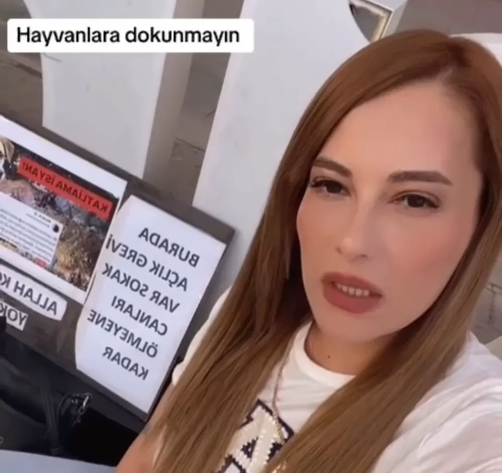 Sokak hayvanları yasasına tepki için açlık grevine girdi