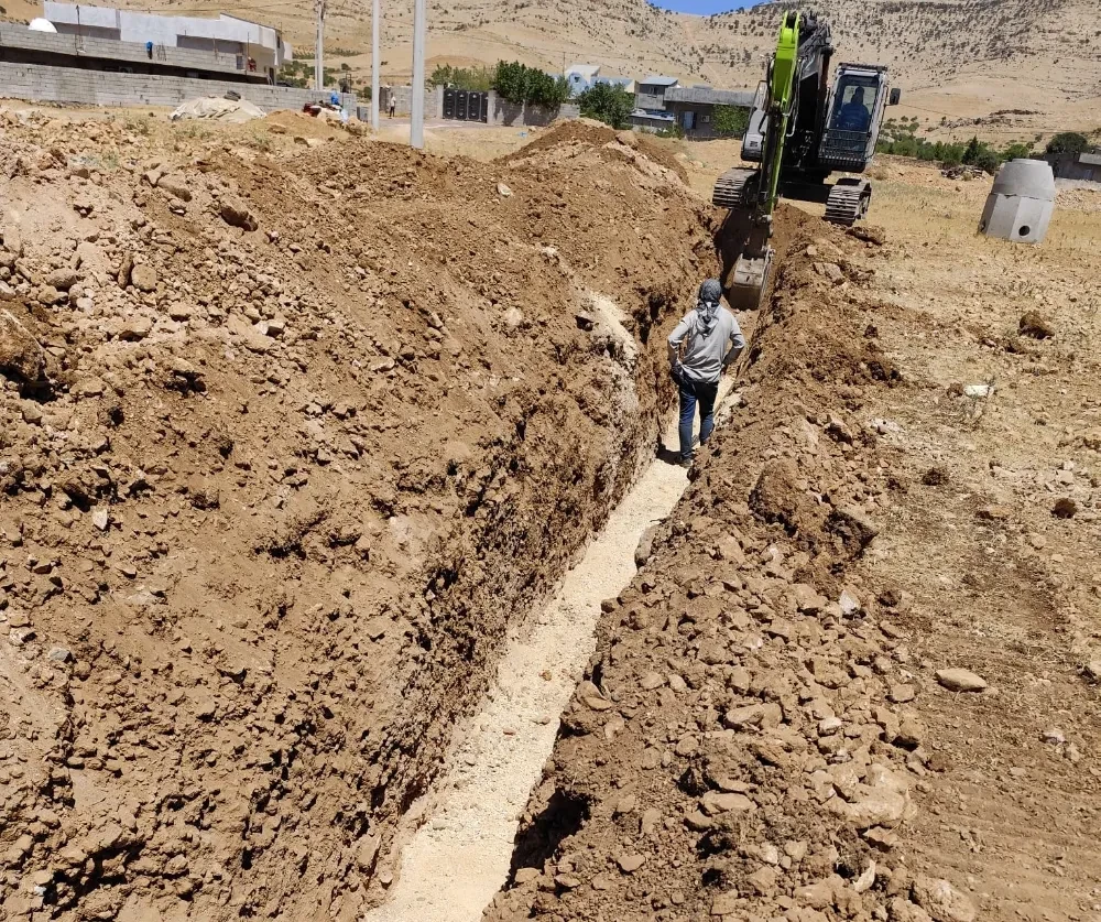 MARSU, Mahallelerde Kanalizasyon Altyapısı İhtiyaçlarını Gidermeye Devam Ediyor