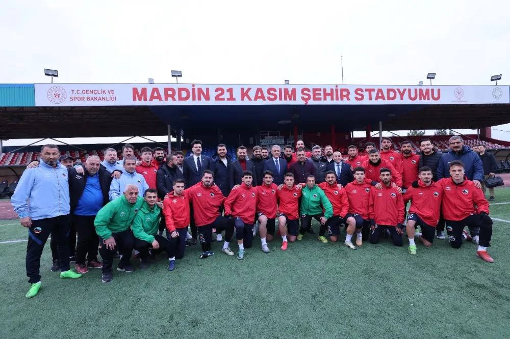 Mardin Valisi Tuncay Akkoyun’dan Mardin 1969 Spor’a 10 Milyon TL’lik Yeni Destek Sözü