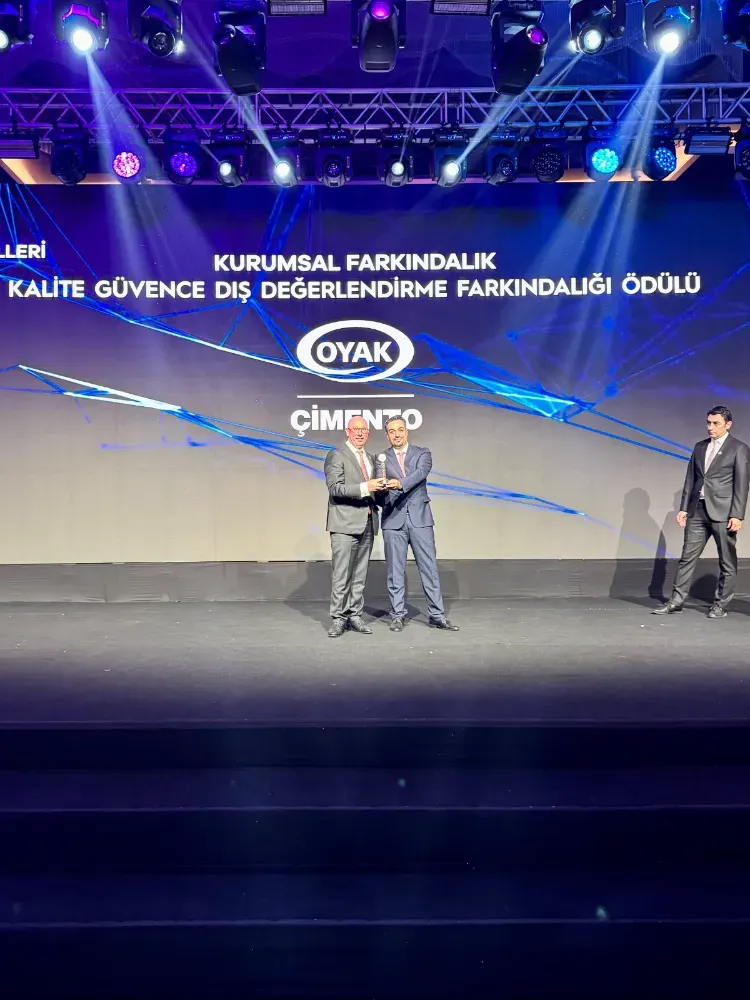 OYAK Çimento’nun Kurumsal Yönetişim Başarısı TİDE Ödülü ile Tescillendi