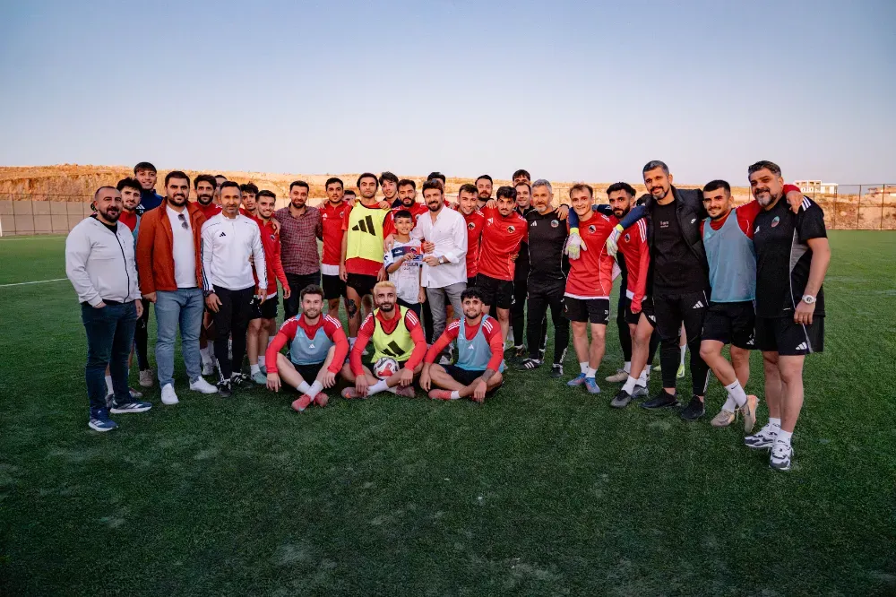 Sırtına takımının İsmini yazmıştı: Mardin 1969 Spor’dan Abdullah’a Büyük Jest