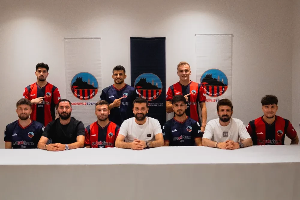 Mardin 1969 Spor’da Toplu İmza Töreni Gerçekleşti