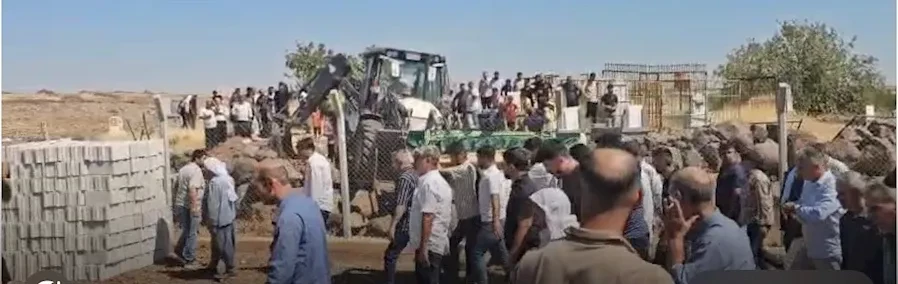 Derik’te Kayalıklardan düşen 12 yaşındaki Zeynep göz yaşları arasında toprağa verildi